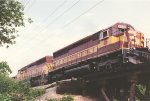 All rail ore loads cruise east